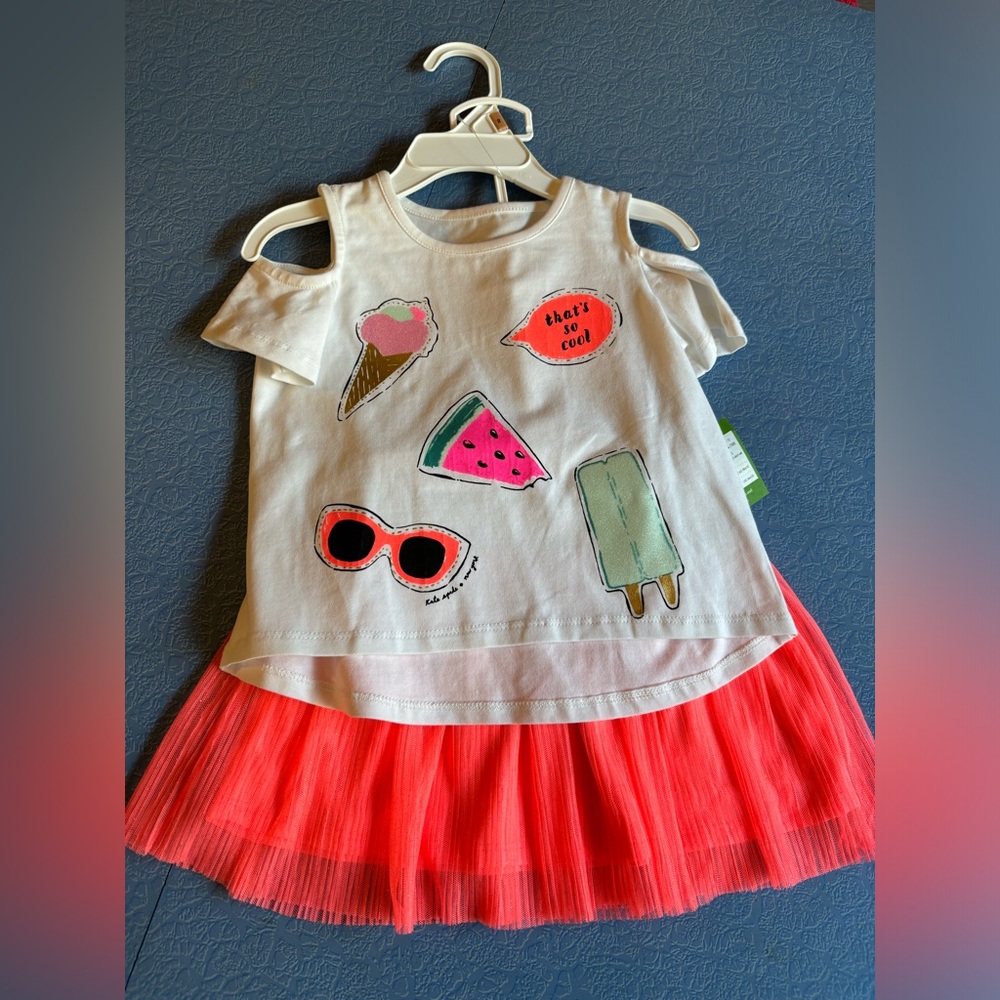 Kate Spade toddler top and skirt set size 2